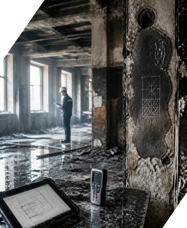 Обследование зданий после пожара в Кондопоге от 15228 р. | ЭкспертизаРоссия