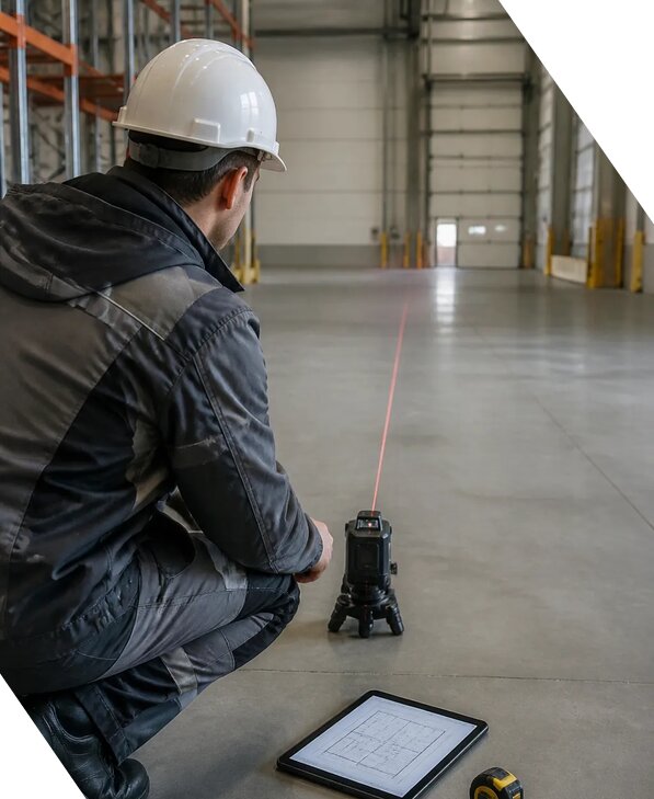 Приемка склада с техническим обследованием объекта в Кондопоге